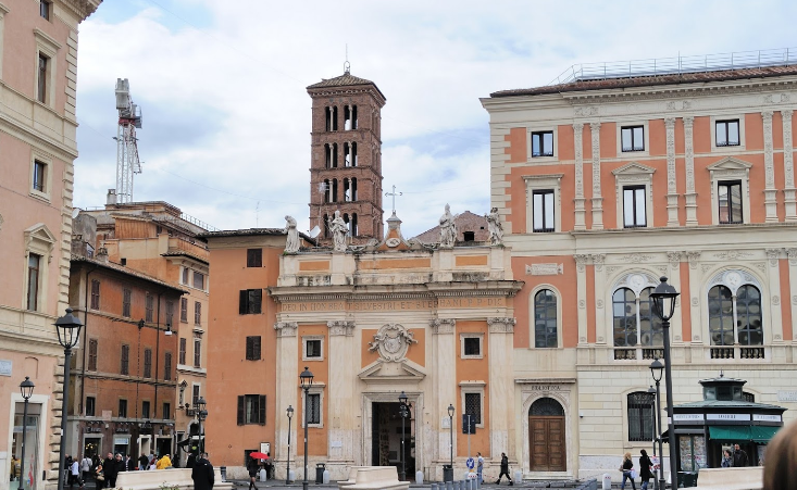 Italy Rome San Silvestre Chapel San Silvestre Chapel Lazio - Rome - Italy