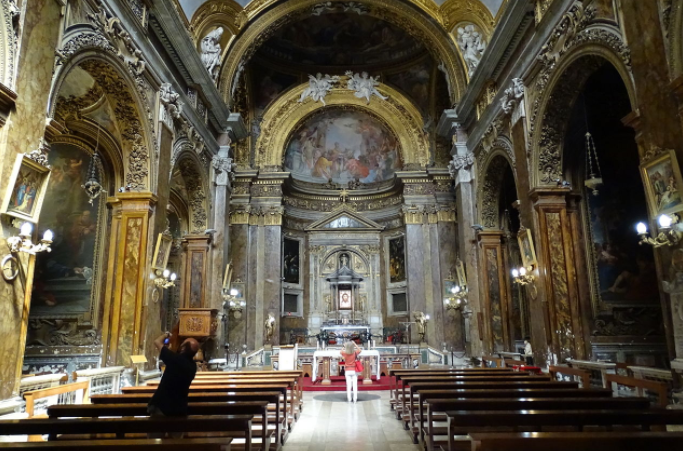 Italia Roma Capilla de San Silvestre Capilla de San Silvestre Capilla de San Silvestre - Roma - Italia