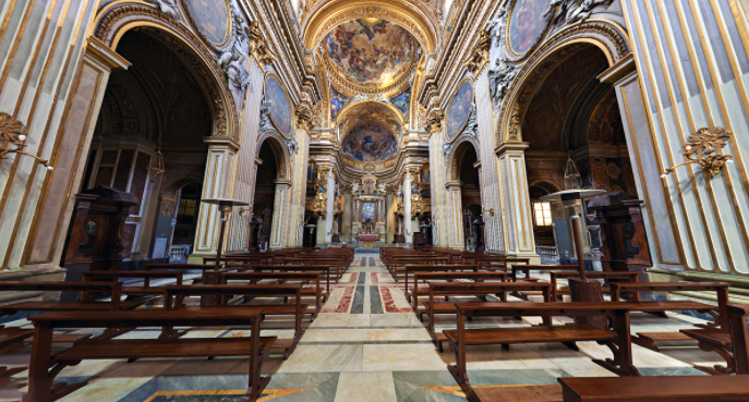 Italia Roma Chiesa Nuova o S. Maria in Vallicella Chiesa Nuova o S. Maria in Vallicella Lazio - Roma - Italia