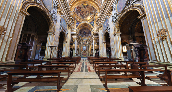 Italia Roma Chiesa Nuova o S. Maria in Vallicella Chiesa Nuova o S. Maria in Vallicella Roma - Roma - Italia