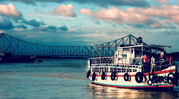 India Calcutta Howrah Bridge Howrah Bridge Calcutta - Calcutta - India