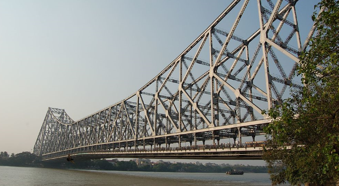 India Calcuta Puente de Howrah Puente de Howrah Kolkata - Calcuta - India
