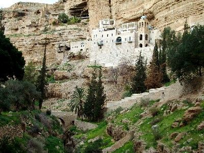 Palestina Ariha  Monasterio de San Jorge Monasterio de San Jorge Palestina - Ariha  - Palestina