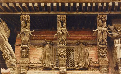 Nepal Kathmandu  Templo de Shiva-Pravati Templo de Shiva-Pravati Nepal - Kathmandu  - Nepal