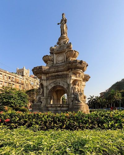 India Bombay  Flora Fountain Flora Fountain Bombay - Bombay  - India