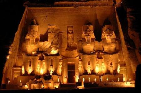 El Gran Templo de Ramsés II en Abu Simbel