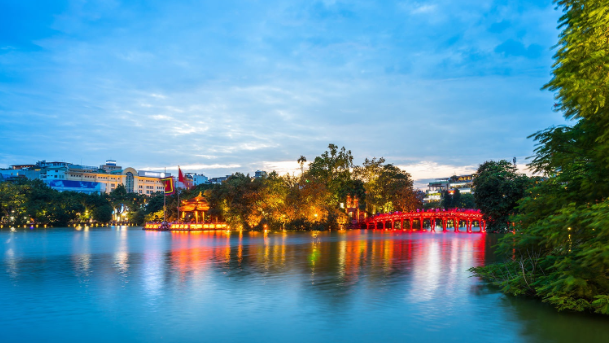 Vietnam Ha Noi  Lago de Hoan Kiem Lago de Hoan Kiem Ha Noi - Ha Noi  - Vietnam