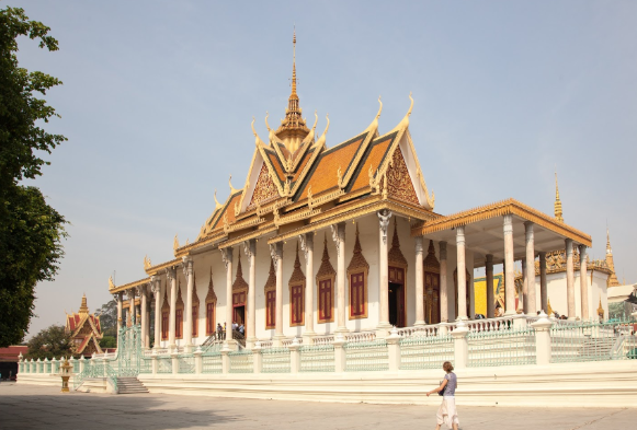 Camboya Phnom Penh Templo de la pagoda de plata Templo de la pagoda de plata Camboya - Phnom Penh - Camboya