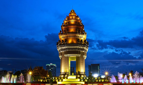 Camboya Phnom Penh Monumento a la Independencia Monumento a la Independencia Camboya - Phnom Penh - Camboya