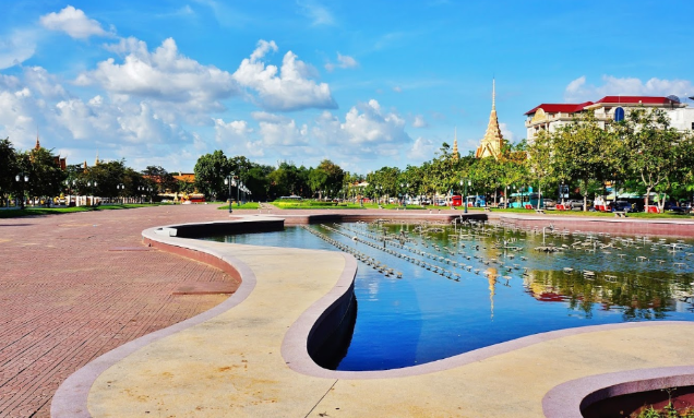 Camboya Phnom Penh Parque de Boeng Kak Parque de Boeng Kak Phnom Penh - Phnom Penh - Camboya