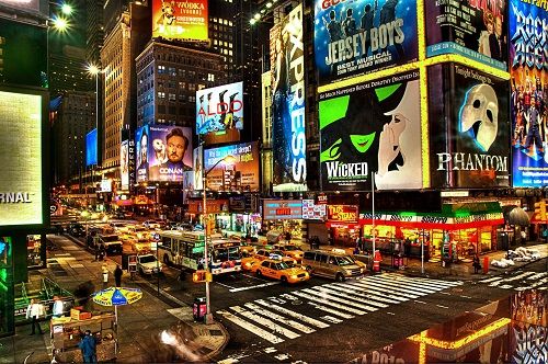 United States of America New York Broadway road Broadway road New York City - New York - United States of America