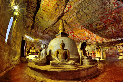 Sri Lanka Kandy  Templo de la cueva de Dambulla Templo de la cueva de Dambulla Maha Nuwara - Kandy  - Sri Lanka