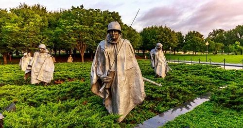 Estados Unidos de América Washington Recuerdo a los Veteranos de la Guerra de Corea Recuerdo a los Veteranos de la Guerra de Corea Washington - Washington - Estados Unidos de América