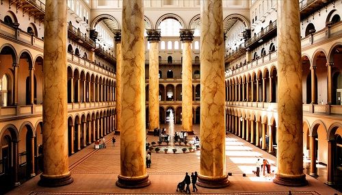 Estados Unidos de América Washington National Building Museum National Building Museum District Of Columbia - Washington - Estados Unidos de América