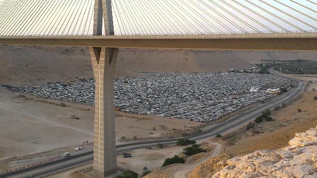 Arabia Saudí Riad Puente colgante Puente colgante Riad - Riad - Arabia Saudí