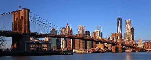 Estados Unidos de América Nueva York Puente de Brooklyn Puente de Brooklyn Nueva York - Nueva York - Estados Unidos de América