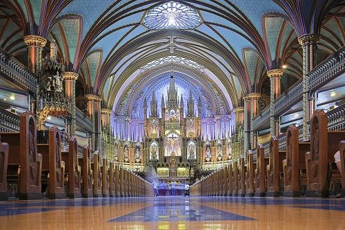 Canadá Montreal Basílica de Nuestra Señora Basílica de Nuestra Señora Montreal - Montreal - Canadá
