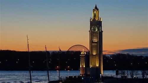 Canadá Montreal Torre del reloj de Montreal Torre del reloj de Montreal Quebec - Montreal - Canadá