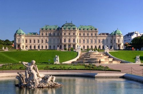 Austria Viena Palacio Belvedere Palacio Belvedere Palacio Belvedere - Viena - Austria
