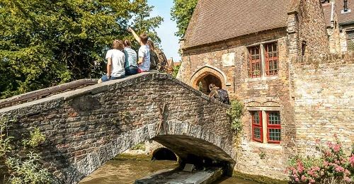 Bélgica Bruges  Puente del Beaterio Puente del Beaterio  Bruges - Bruges  - Bélgica