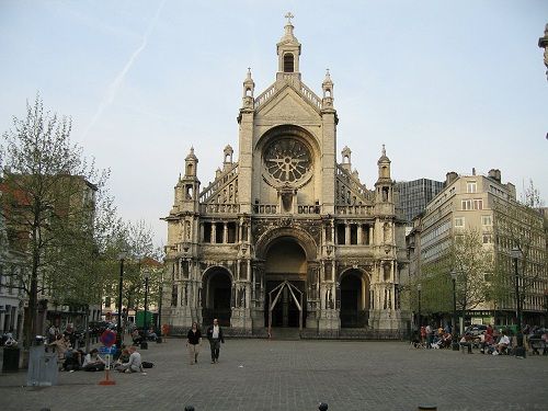 Bélgica Bruselas Iglesia de Santa Catalina Iglesia de Santa Catalina Bruselas - Bruselas - Bélgica