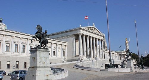 Austria Viena Parlamento Parlamento Vienna - Viena - Austria