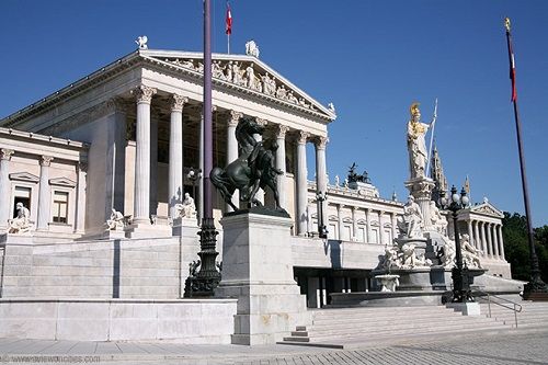 Austria Viena Parlamento Parlamento Vienna - Viena - Austria