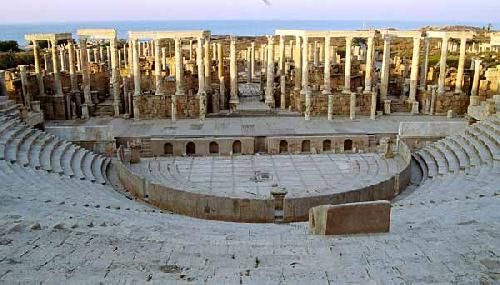 Libia Al Hums  Leptis Magna Leptis Magna Al Marqab - Al Hums  - Libia