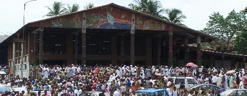 Gabón Libreville  Iglesia de Saint-Michel Iglesia de Saint-Michel Estuaire - Libreville  - Gabón