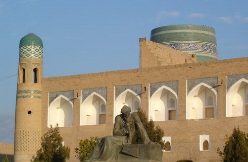 Uzbekistán Heva  Madrasa Mohammed Amin Khan Madrasa Mohammed Amin Khan Horazm - Heva  - Uzbekistán