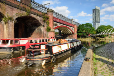 El Reino Unido Manchester  Dársena de Castlefield Dársena de Castlefield Manchester - Manchester  - El Reino Unido