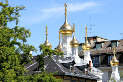 Suiza Ginebra Iglesia Rusa Ortodoxa Iglesia Rusa Ortodoxa Suiza - Ginebra - Suiza