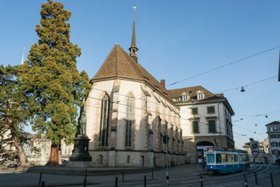Suiza Zurich Iglesia de Wasserkirche Iglesia de Wasserkirche Zurich - Zurich - Suiza