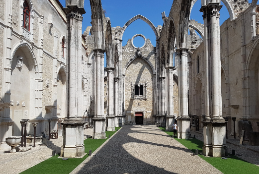 Portugal Lisboa Iglesia del Carmo Iglesia del Carmo Lisboa - Lisboa - Portugal