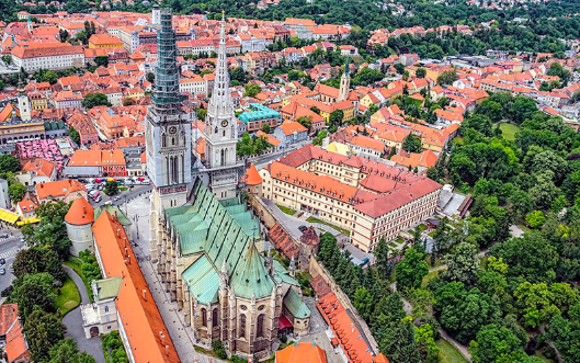 Croacia Zagreb Catedral de la Asunsión Catedral de la Asunsión Grad Zagreb - Zagreb - Croacia