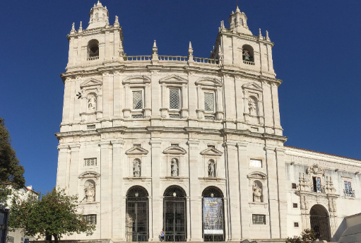 Portugal Lisbon Church of São Vicente of Fora Church of São Vicente of Fora Lisbon - Lisbon - Portugal