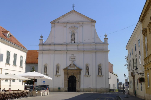 Croacia Zagreb Iglesia de Santa Catalina Iglesia de Santa Catalina Croacia - Zagreb - Croacia