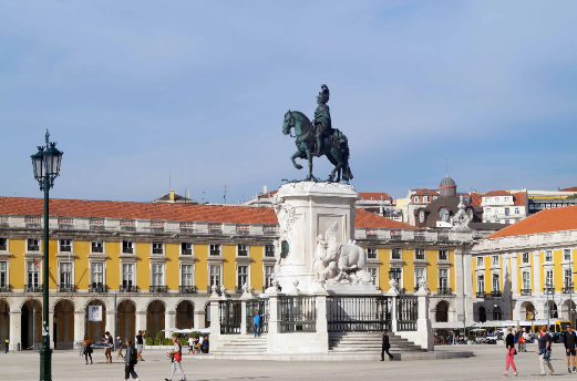 Portugal Lisboa Estatua de Don José I Estatua de Don José I Lisbon - Lisboa - Portugal