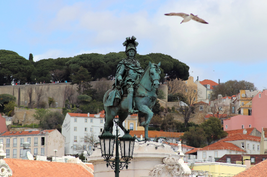 Portugal Lisbon Don Jose I Statue Don Jose I Statue Lisbon - Lisbon - Portugal