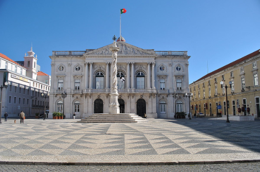 Portugal Lisboa Praça do Municipio Praça do Municipio Lisbon - Lisboa - Portugal