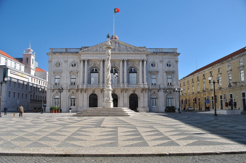 Portugal Lisboa Praça do Municipio Praça do Municipio Lisboa - Lisboa - Portugal