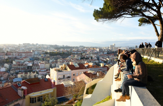 Portugal Lisboa Miradouro de Senhora de Monte Miradouro de Senhora de Monte Lisbon - Lisboa - Portugal