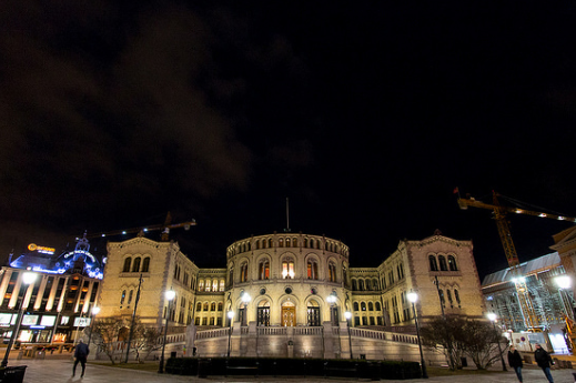 Noruega Oslo Parlamento Parlamento Oslo - Oslo - Noruega
