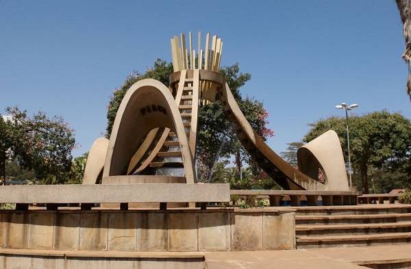 Kenya Nairobi uhuru monument uhuru monument Kenya - Nairobi - Kenya