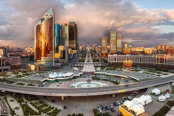 Kazajistán Astana  centro de la ciudad centro de la ciudad Astana - Astana  - Kazajistán