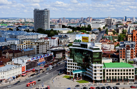 Rusia Kazan  Centro de la ciudad Centro de la ciudad Tatarstan - Kazan  - Rusia