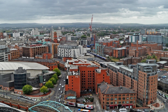 El Reino Unido Manchester  Centro de la ciudad Centro de la ciudad Manchester - Manchester  - El Reino Unido