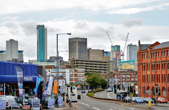 El Reino Unido Birmingham Centro de la ciudad Centro de la ciudad Birmingham - Birmingham - El Reino Unido