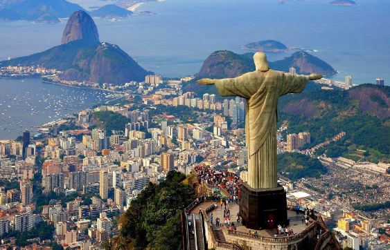 Brasil Rio De Janeiro Estatua de Cristo Redentor Estatua de Cristo Redentor Rio De Janeiro - Rio De Janeiro - Brasil