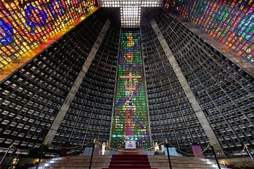Brasil Rio De Janeiro Catedral Metropolitana Catedral Metropolitana Rio De Janeiro - Rio De Janeiro - Brasil